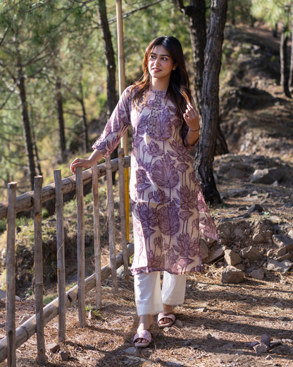 Lotus Kurti